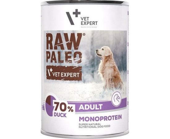 VetExpert VetExpert Raw Paleo Kaczka Adult Can400g