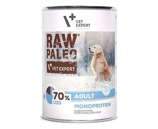 VetExpert VetExpert Raw Paleo Dorsz Adult Can 400g