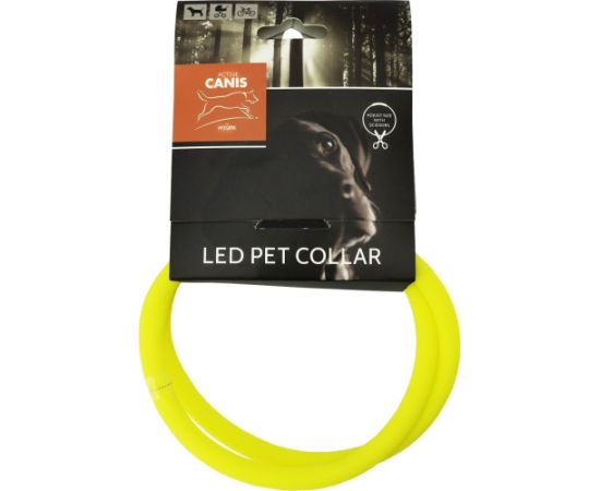 O’Canis Active Canis USB LED Pet Collar yellow