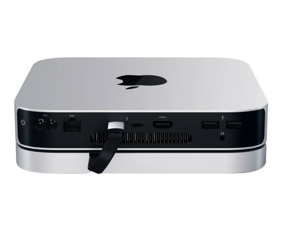 SATECHI Mac Mini Stand & Hub - Silver