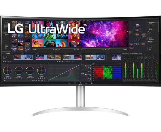 LCD Monitor|LG|40WP95CP-W|39.7"|Business/Curved/21 : 9|Panel IPS|5120x2160|21:9|5 ms|Speakers|Swivel|Height adjustable|Tilt|Colour White|40WP95CP-W