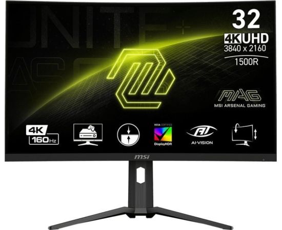 Monitor MSI 32"(81.3cm)TFT MSI OPTIX MAG 321CUPDE GAMING 4K retail