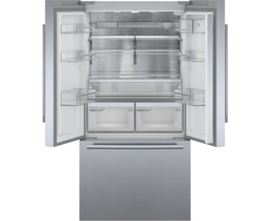 Bosch KFF96PIEP Serie8 NoFrost Inox Ledusskapis trīs durvis