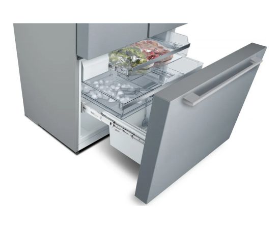 Bosch KFF96PIEP Serie8 NoFrost Inox Ledusskapis trīs durvis