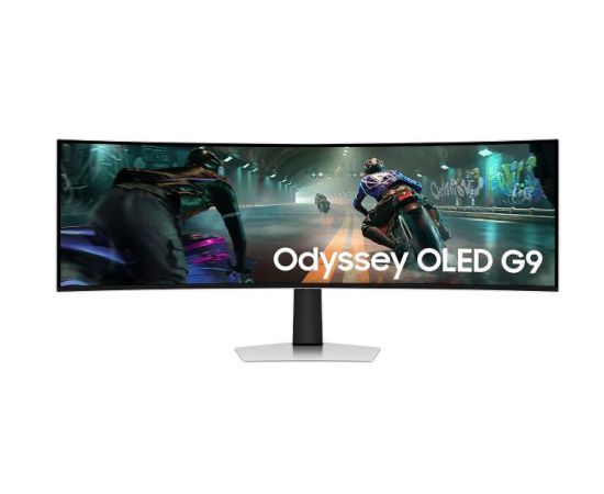 Samsung LS49DG910SUXEN Odyssey G9 G91SD | 49 " | OLED | 32:9 | 144 Hz | 0.03 ms | 5120 x 1440 pixels | 250 cd/m² | HDMI ports quantity 1 | Silver