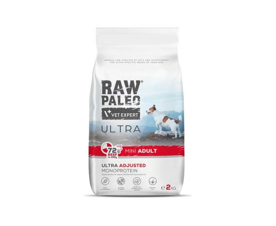 RAW PALEO Ultra Mini Adult Beef - dry dog ​​food - 750 g