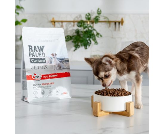 RAW PALEO Ultra Mini Puppy Beef - dry food for puppies of small breeds - 2 kg