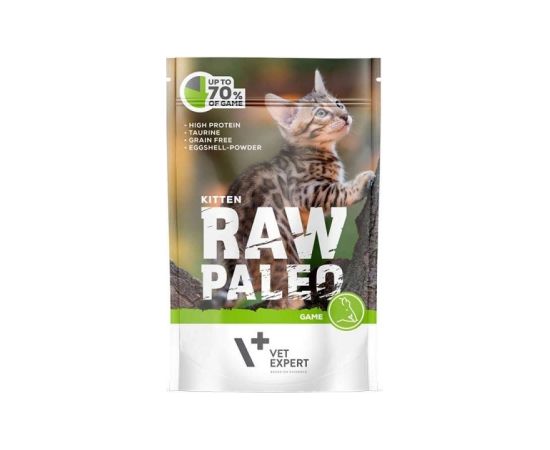 RAW PALEO Kitten Cat Venison - wet food for kittens - 100 g