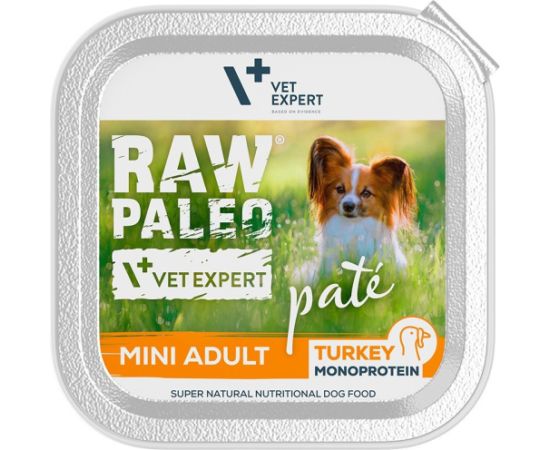 RAW PALEO Pate Mini Adult Beef - wet dog food - 150 g