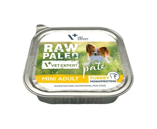 RAW PALEO Pate Mini Adult Beef - wet dog food - 150 g