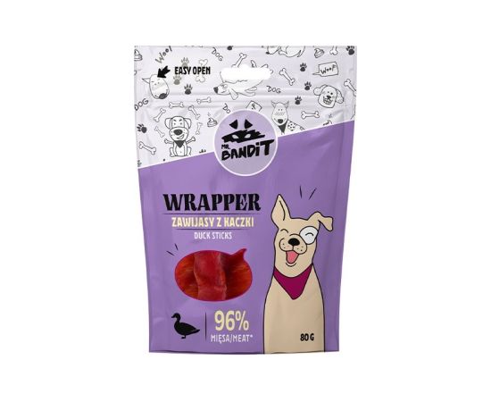 MR. BANDIT WRAPPER Duck Wrap - dog treat - 80 g