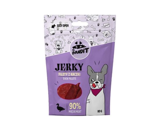 MR. BANDIT JERKY Duck Fillets - dog treat - 80 g