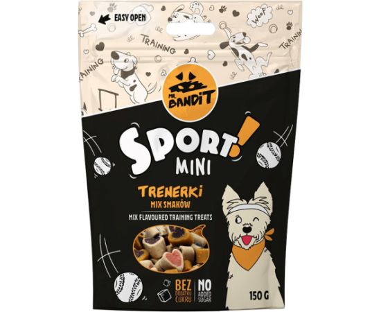 VetExpert Mr.Bandit SPORT MINI Trenerki mix smaków - Przysmak dla psów - 150g