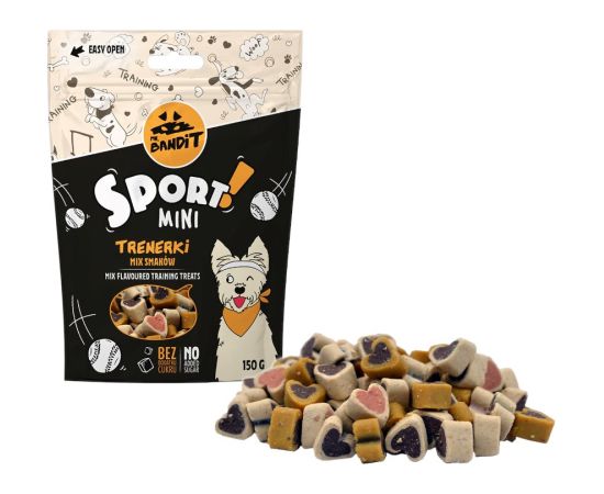 VetExpert Mr.Bandit SPORT MINI Trenerki mix smaków - Przysmak dla psów - 150g