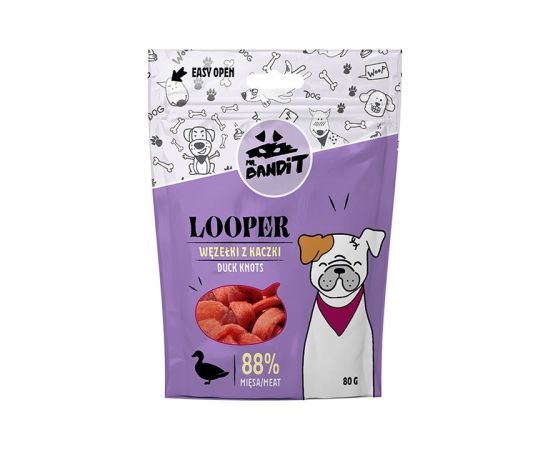 MR. BANDIT LOOPER Duck Knots - dog treat - 80 g