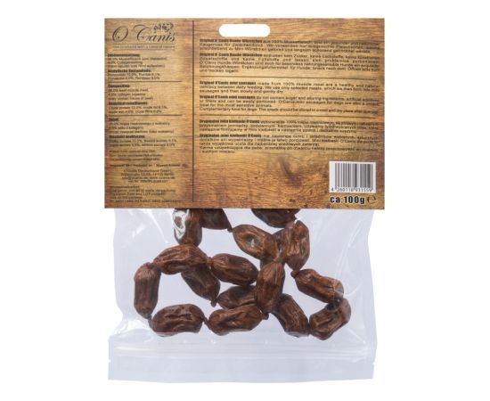 O'CANIS Mini beef sausages - Dog treat - 100g