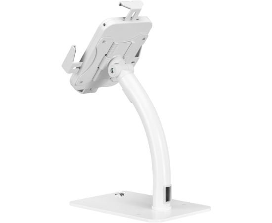 Maclean MC-468W Universal Tablet Stand Holder Lockable 7.9" - 11" Table or Wall Mounting Public Display Kiosk Sturdy Anti-Theft