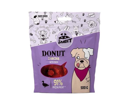 MR. BANDIT DONUT with Duck - dog treat - 500 g