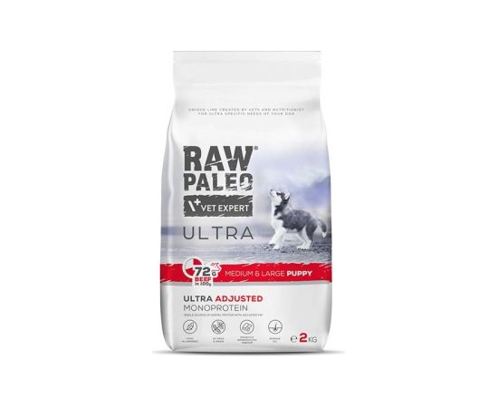 VetExpert Raw Paleo Ultra Wołowina Medium&Large Puppy 2kg