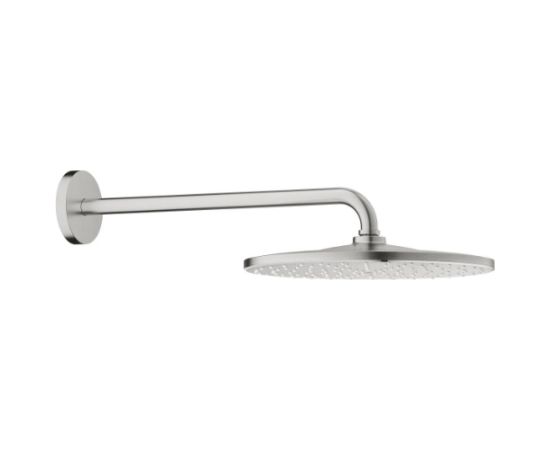 Grohe dušas galva ar turētāju Rainshower 310 Mono, no sienas, supersteel