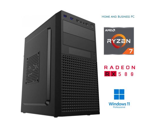 MDD Ryzen 7 5700G 64GB 2TB SSD RX580 8GB Windows 11 Pro