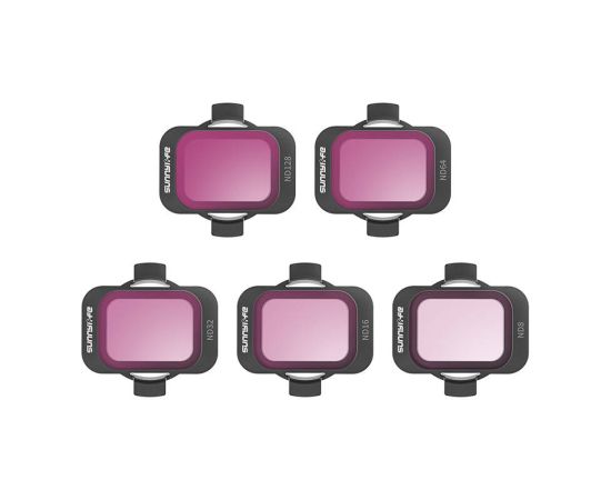 Set of 5 Filters Sunnylife ND 8/16/32/64/128 for DJI Avata 2