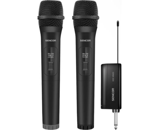 Set of Bluetooth wireless karaoke microphones Sencor