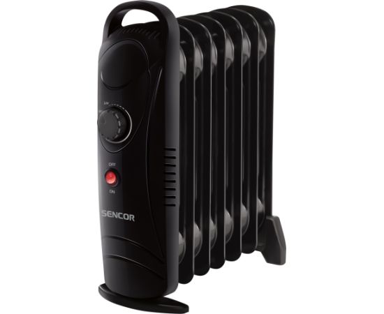 Oil filled radiator Sencor, black