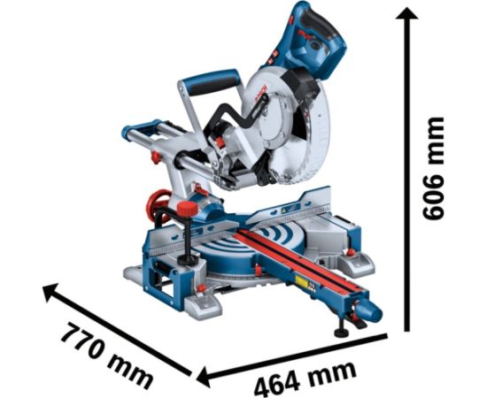 Bosch chop and miter saw GCM 305-216 D (blue, 1,200 watts)