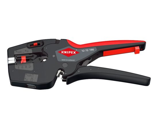 KNIPEX NexStrip electrician's multi-tool, stripping pliers (black/red)