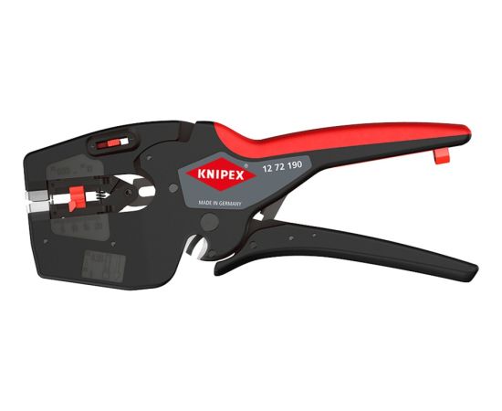 KNIPEX NexStrip electrician's multi-tool, stripping pliers (black/red)