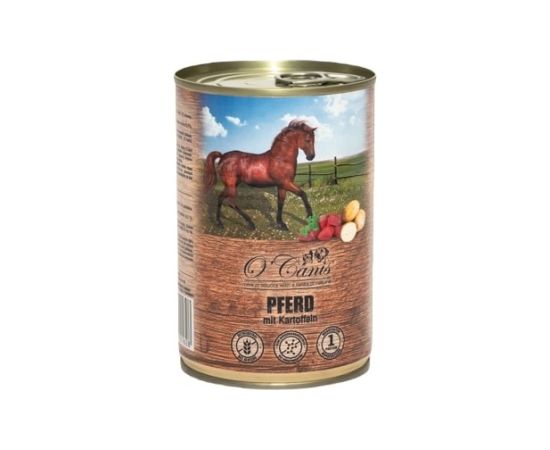 O'CANIS  canned dog food- wet food- horse meat with potato - 400 g