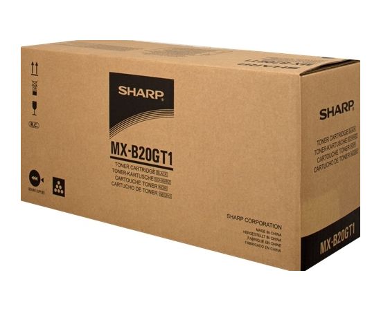 Sharp MXB20GT1 Toner Cartridge, Black (8000 Pages)