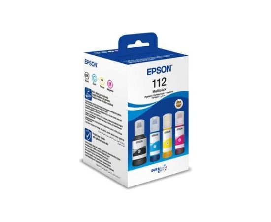 Epson 112 EcoTank (C13T06C64A) Ink Cartridge Multipack, C/M/Y/BK