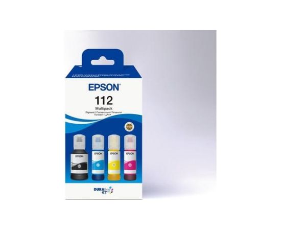 Epson 112 EcoTank (C13T06C64A) Ink Cartridge Multipack, C/M/Y/BK