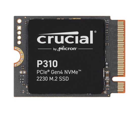 SSD CRUCIAL P310 1TB M.2 PCIe Gen4 NVMe 3D NAND Write speed 6000 MBytes/sec Read speed 7100 MBytes/sec TBW 220 TB CT1000P310SSD2