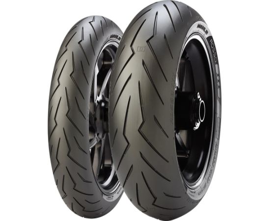 120/60ZR17 Pirelli DIABLO ROSSO III 55W TL SPORT TOURING & TRAC Front