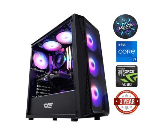 MDD i7-12700KF 16GB 4TB SSD 1TB HDD RTX 4060 NOOS