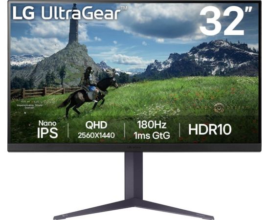 Monitor LG LG 32" 32GS85QX-B UltraGear QHD Gaming IPS 16:9