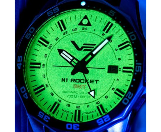 Vostok Europe N1 Rocket GMT NH34-225A713BR