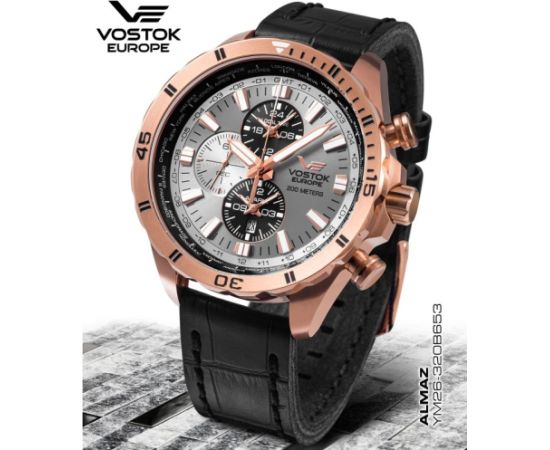 Vostok Europe Almaz Multifunction YM26-320B653LE