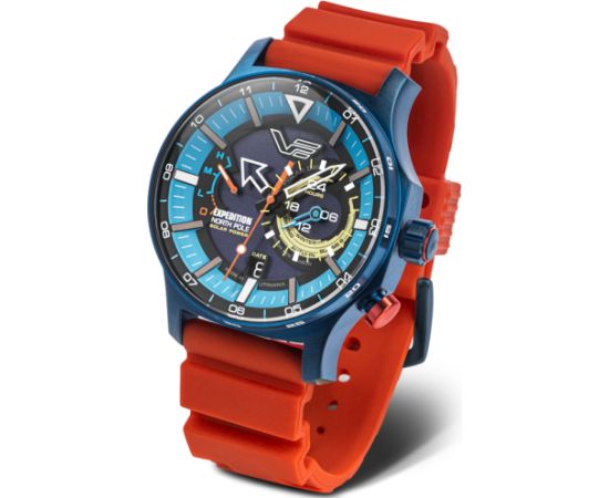 Vostok Europe Expedition North Pole-1 Solar Power VS57-595D736Le-Sil(RED)