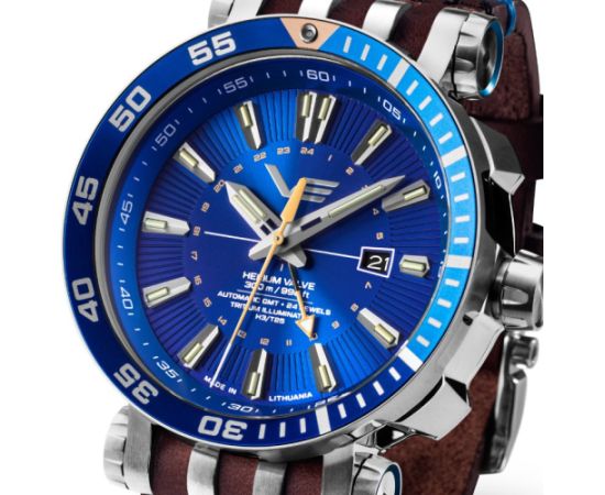 Vostok Europe Energia Rocket GMT NH34-575A716BR