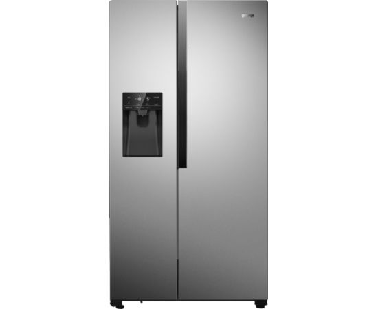 Gorenje NRS9EVX side-by-side refrigerator Freestanding 562 L E Stainless steel