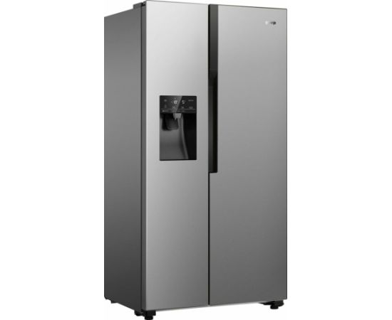 Gorenje NRS9EVX side-by-side refrigerator Freestanding 562 L E Stainless steel