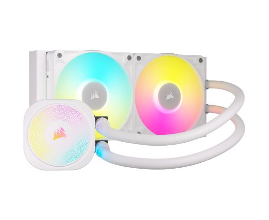 Corsair iCUE LINK TITAN RX RGB Processor All-in-one liquid cooler 12 cm White 1 pc(s)