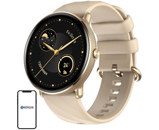 Zeblaze GTR 3 Pro Smartwatch (Gold)