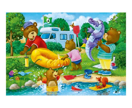 Ravensburger Puzzle 2x24 pc Bears Vacation