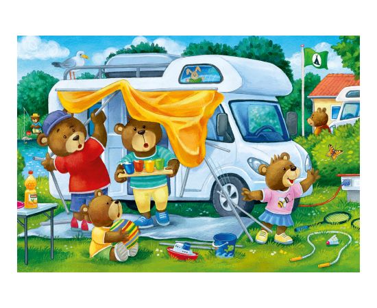 Ravensburger Puzzle 2x24 pc Bears Vacation