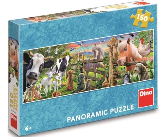 Dino panoramic puzzle 150 pcs Farm